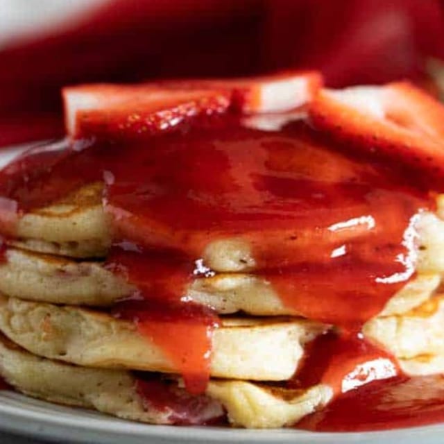 Strawberry Pancakes.