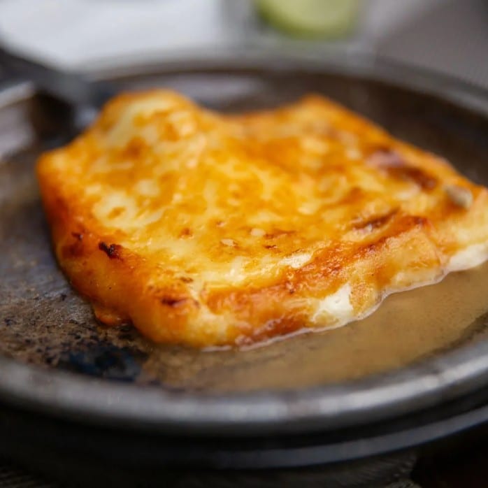 Saganaki.