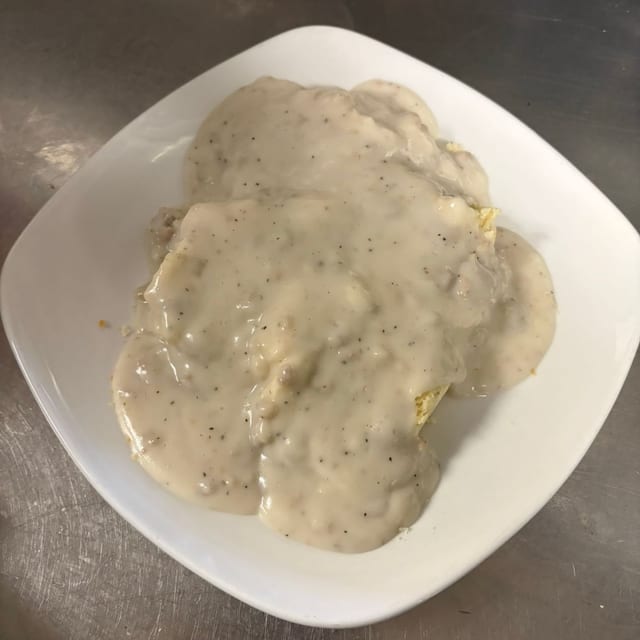 Biscuits & Sausage Gravy.
