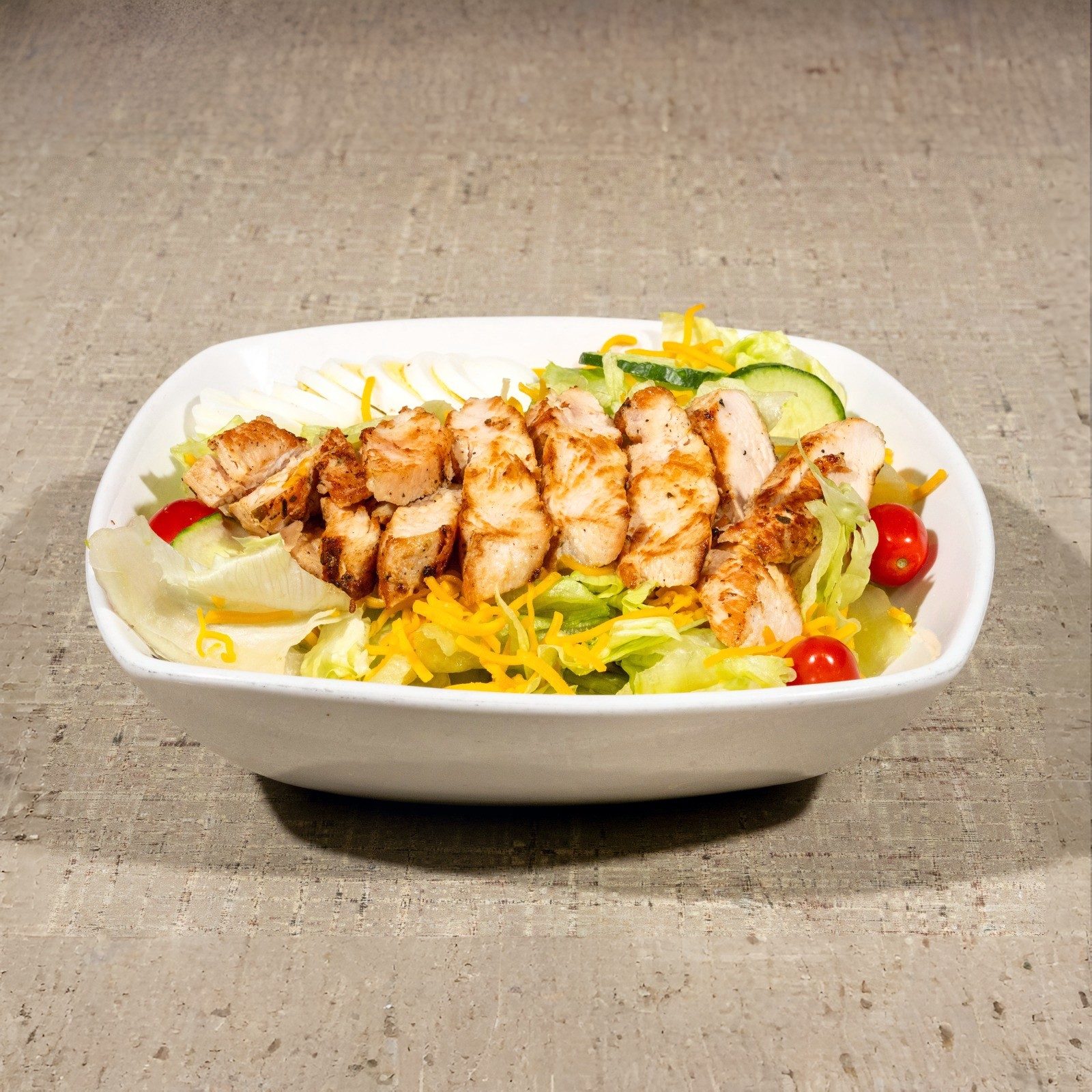 Chicken Strip Salad.