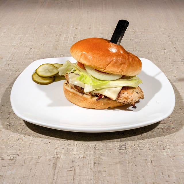 Chicken Club Sandwich.